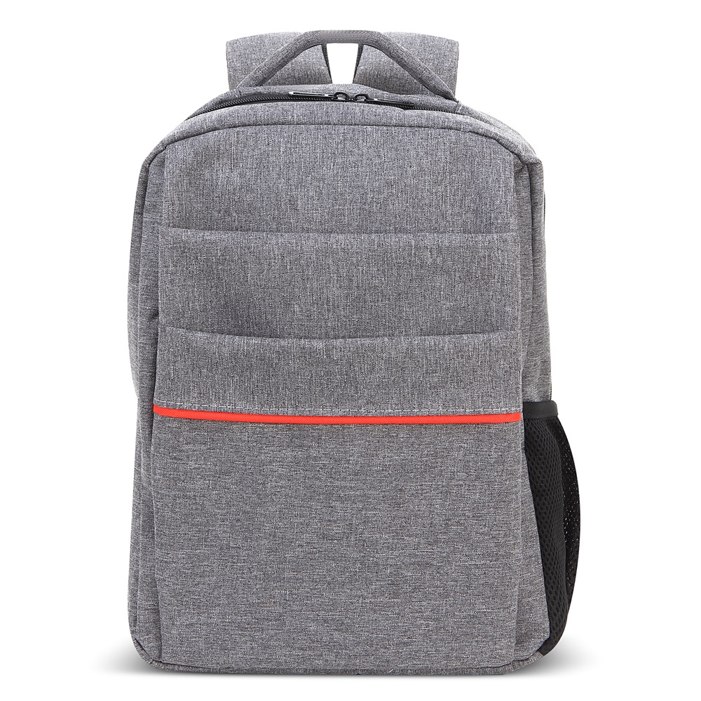 Laptop Bölmeli Sırt Çantası Promosyon - Gri AC02