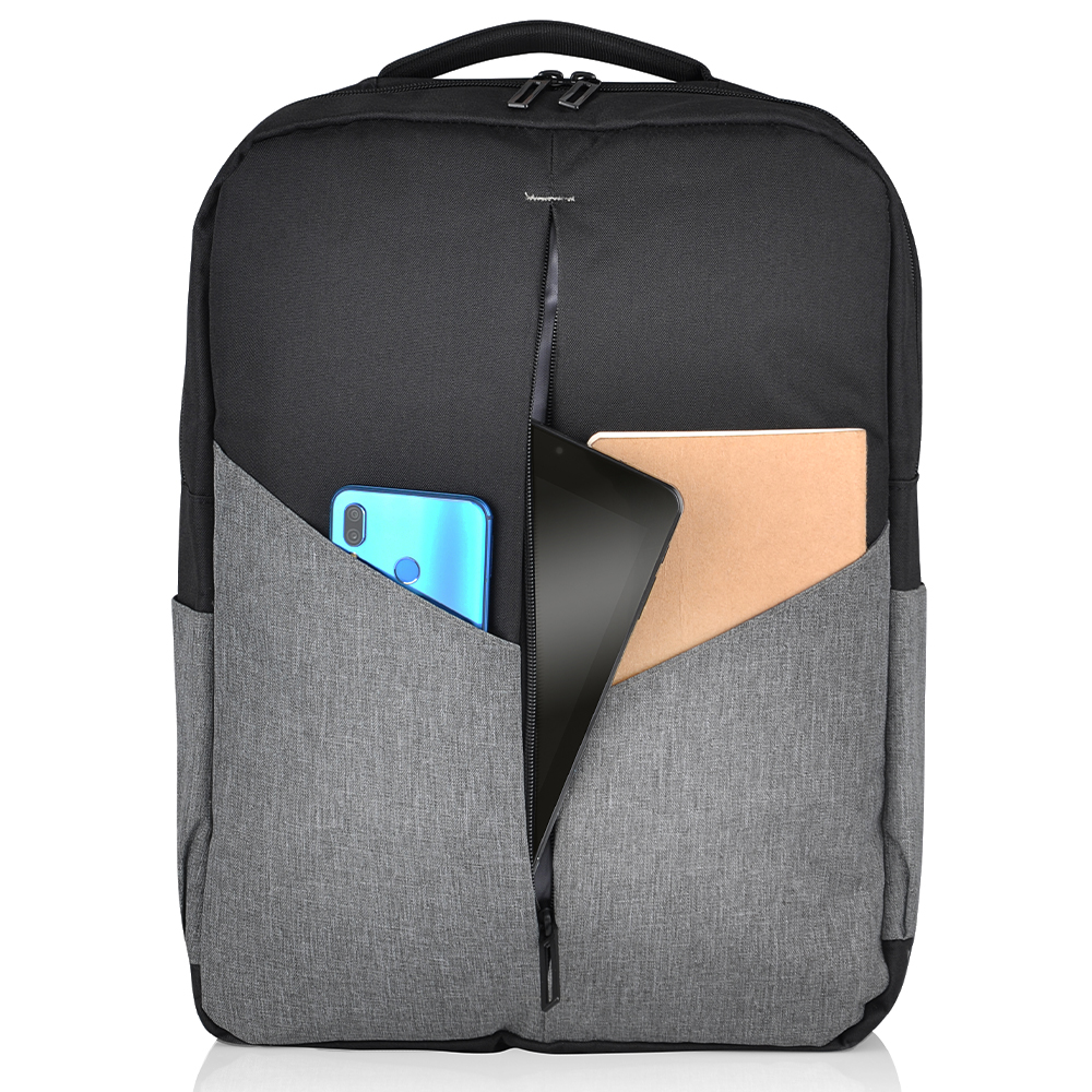 Promosyon Laptop Sırt Çantası - Gri Siyah  AC33